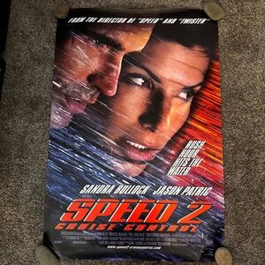 Speed 2 Cruise Control Original 27 X 40 Theatrical Movie Poster